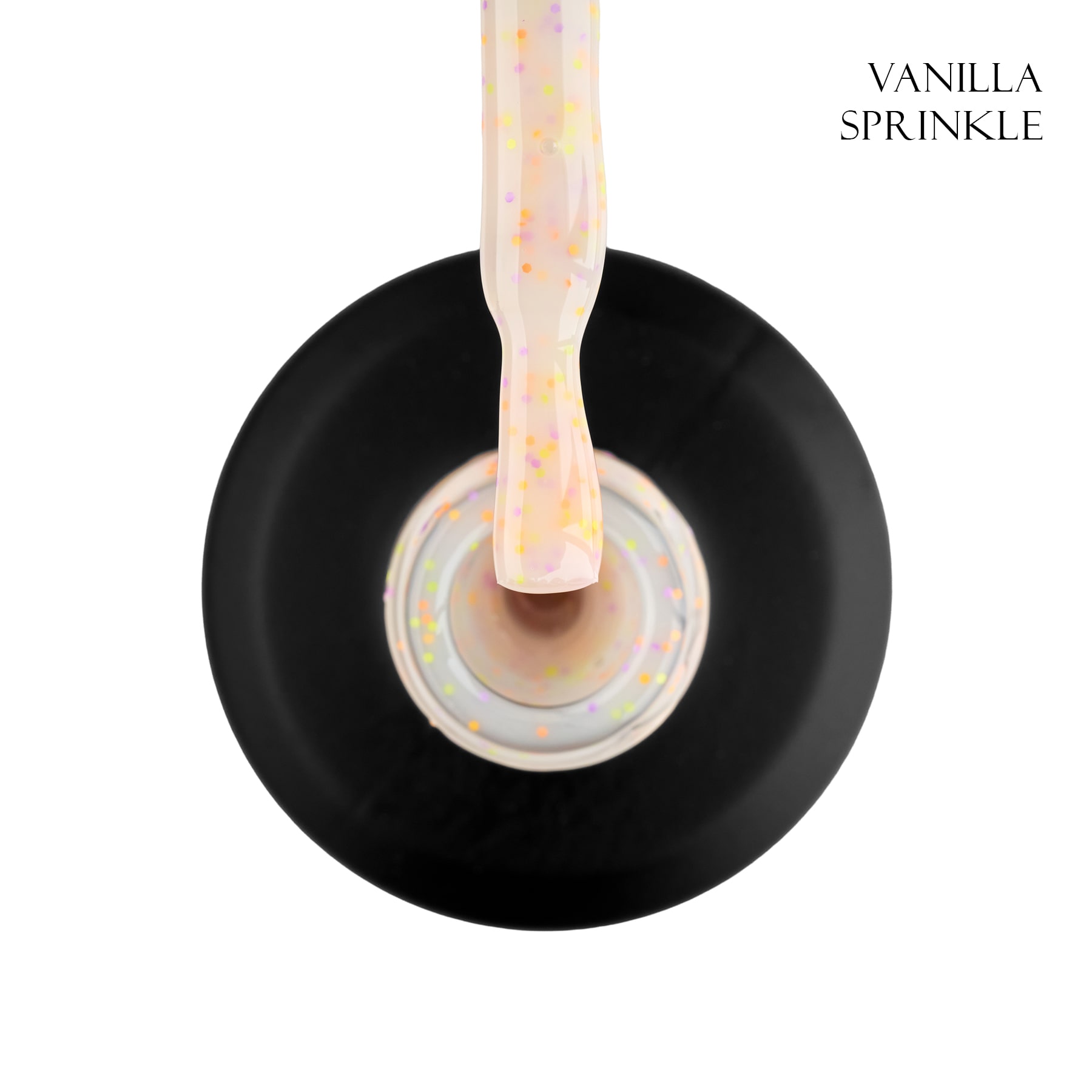 GLOSS Yogurt Base Vanilla Sprinkle, 15 ml (vanilla with colorful confetti)